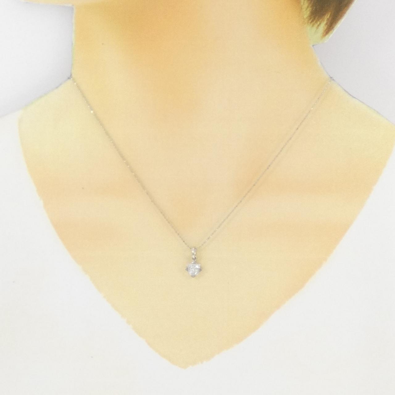Pt900 Pt850 ダイヤモンドネックレス