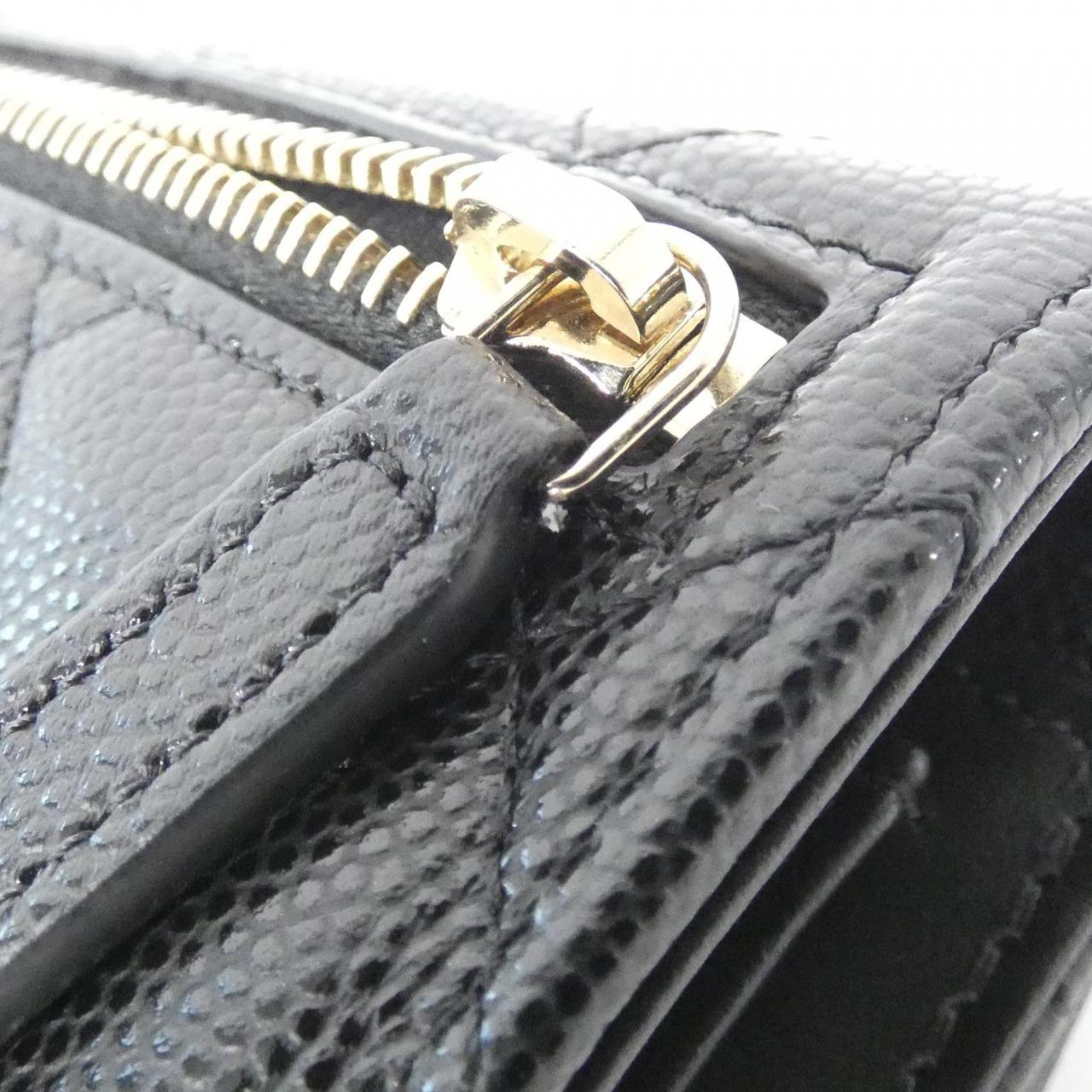 シャネル AP4175 キャビアスキン ウォレット