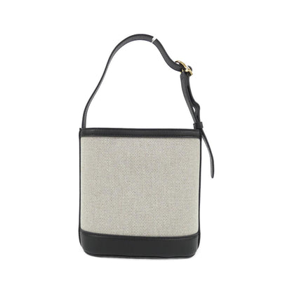 グッチ GUCCI 73 キャンバスレザーショルダーバッグ