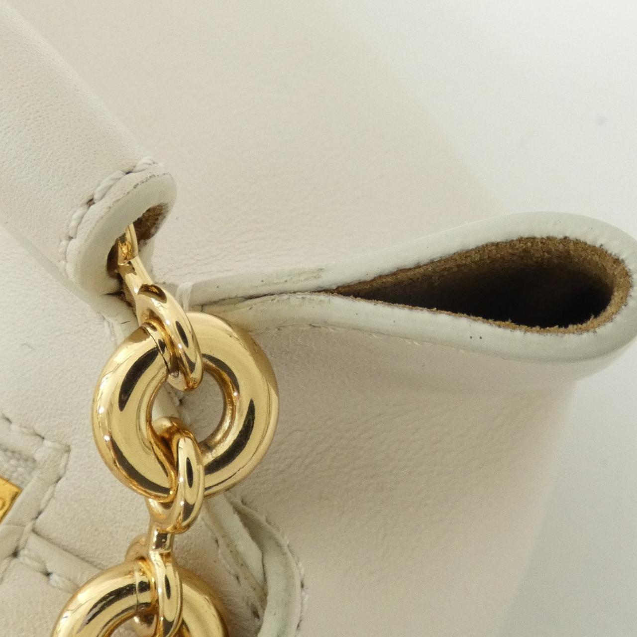 ロエベ Paseo Chain Small カーフ ショルダーバッグ