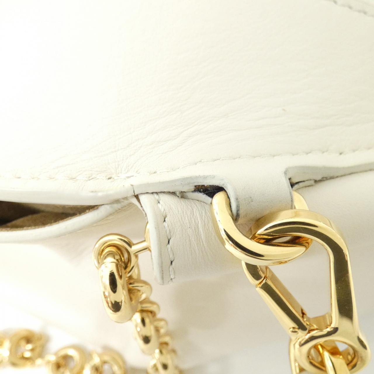 ロエベ Paseo Chain Small カーフ ショルダーバッグ