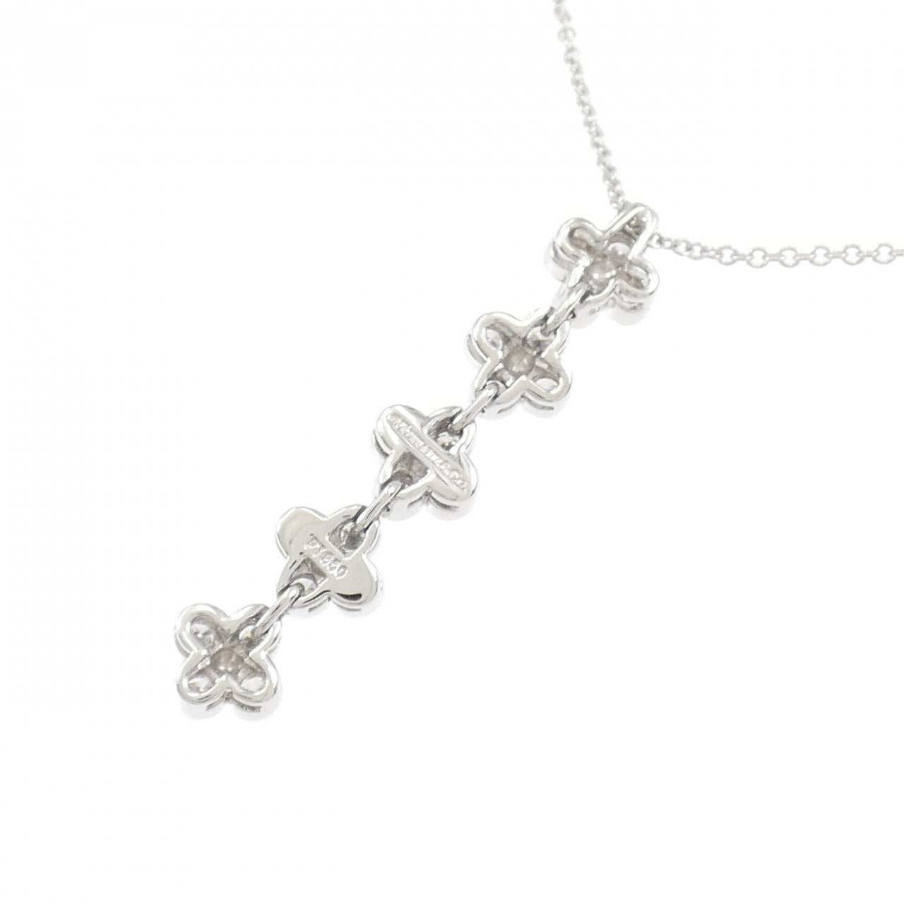 ティファニー レース ドロップ プラチナ ダイヤモンド ネックレス