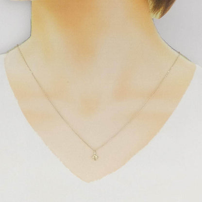 K10イエローゴールドダイヤモンドネックレス