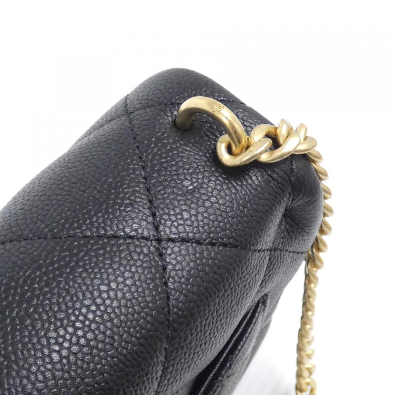 シャネル AS3829 キャビアスキン ショルダーバッグ