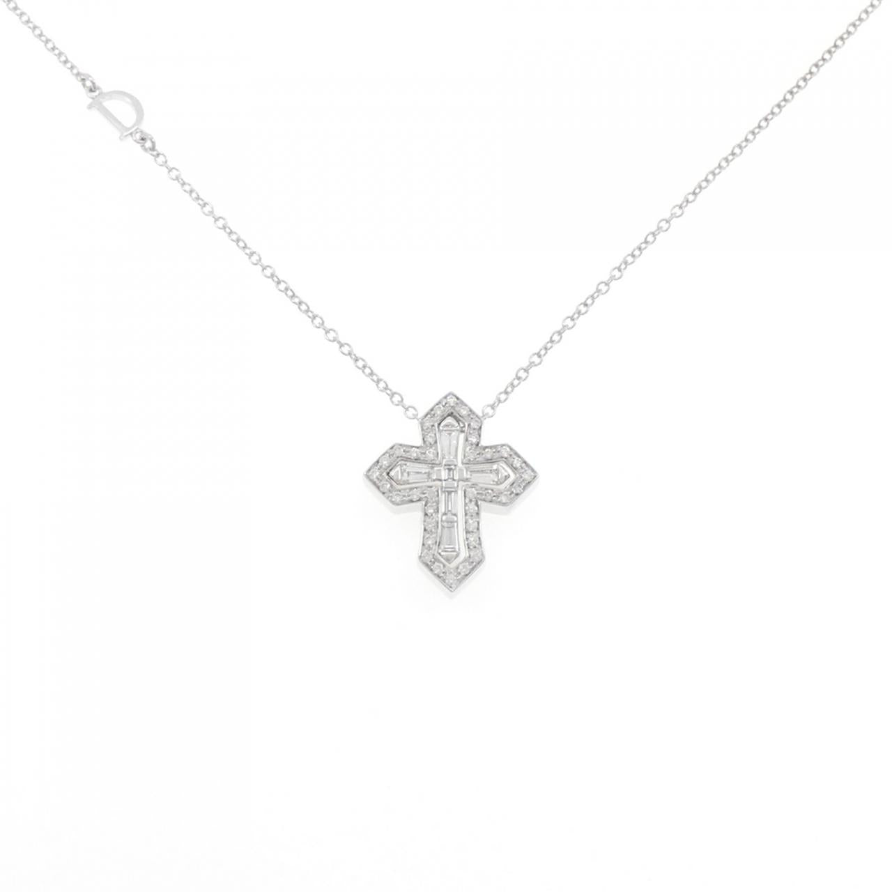 ダミアーニ ベルエポック クラウン 750ホワイトゴールド ネックレス