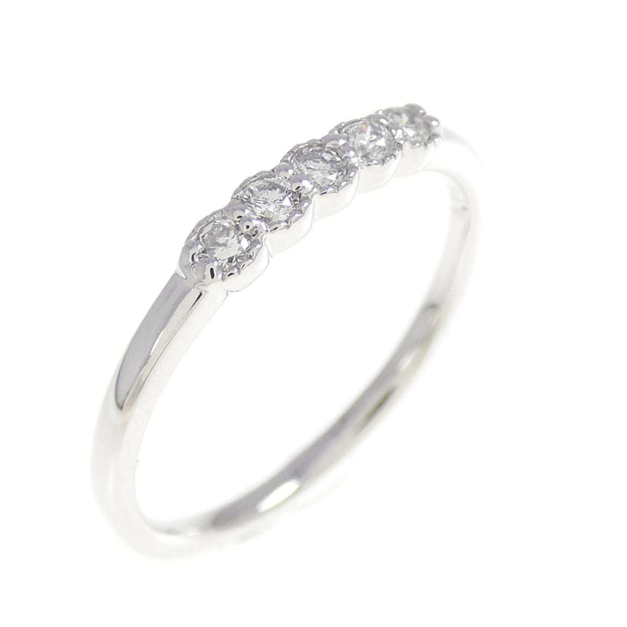 ポンテヴェキオ K18ホワイトゴールド ダイヤモンド リング