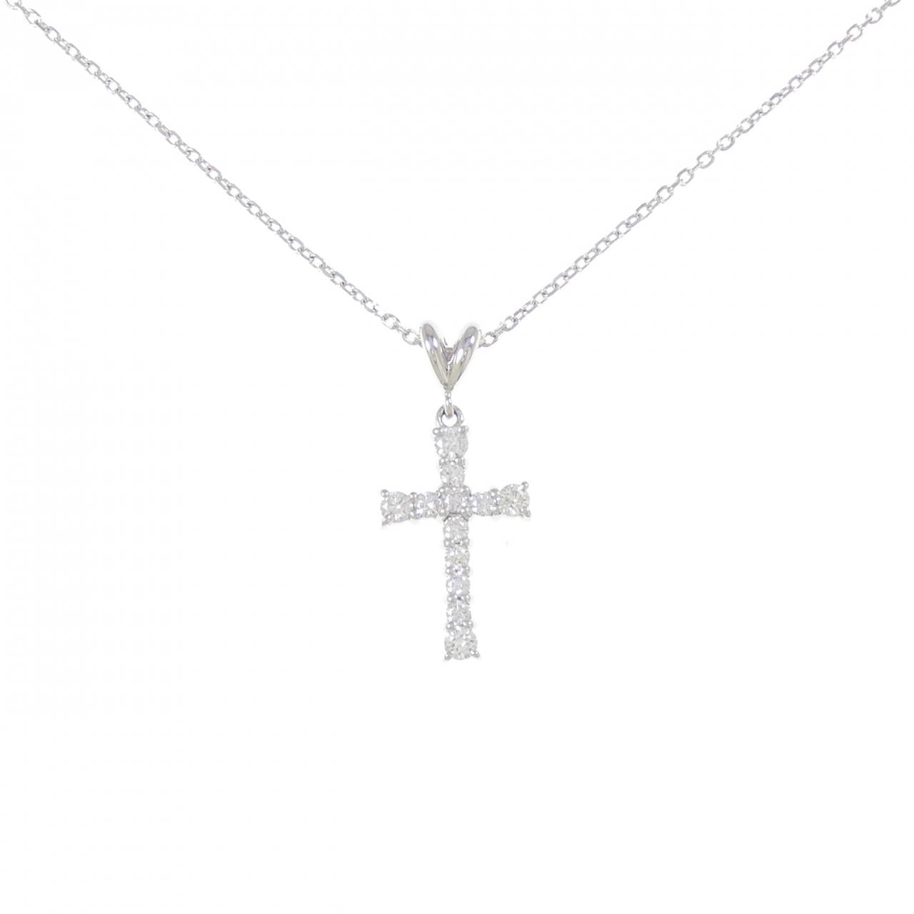 ミキモト Au750 ダイヤモンド ネックレス