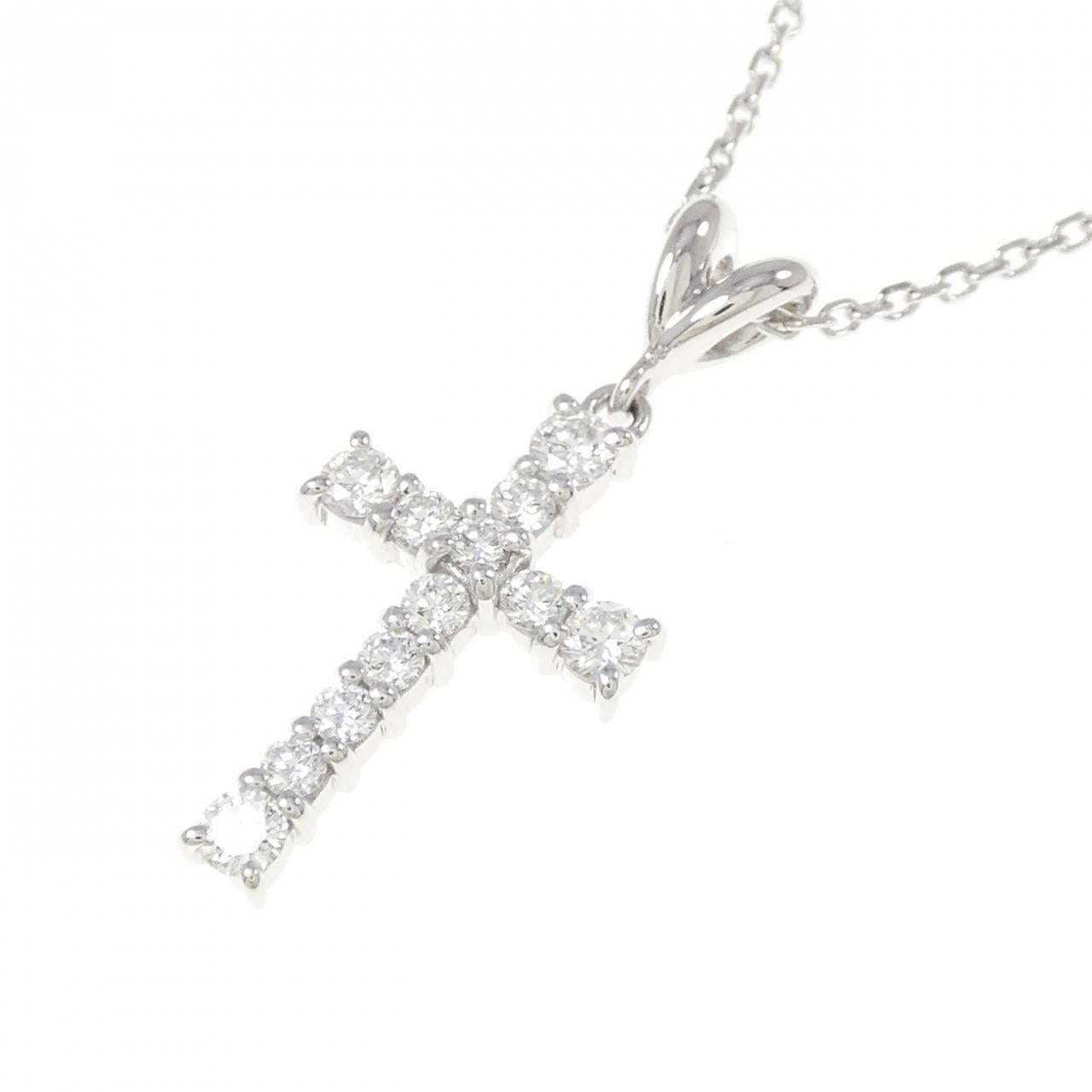 ミキモト Au750 ダイヤモンド ネックレス