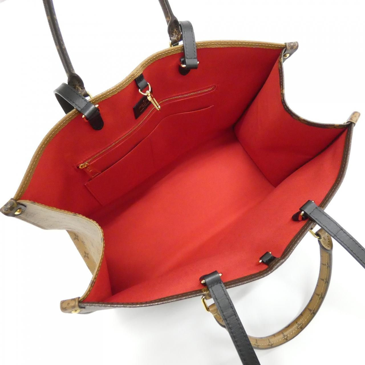 ルイヴィトン オンザゴー モノグラム コーティングキャンバス バッグ