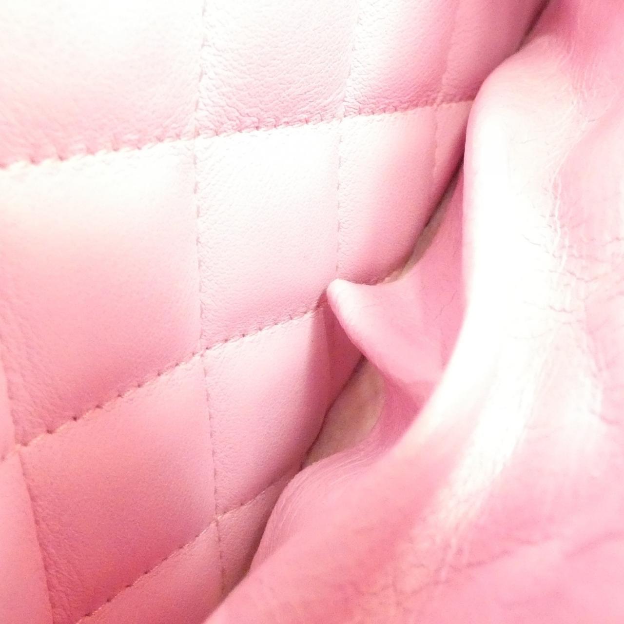 シャネル カンボン ライン カーフ ショルダー バッグ