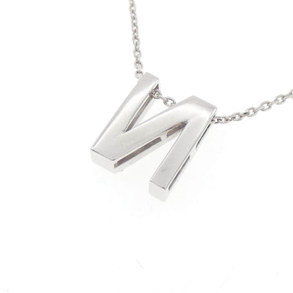 Au750ダイヤモンドイニシャルNネックレス