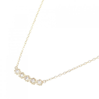 ココシュニック K10イエローゴールド ダイヤモンドネックレス