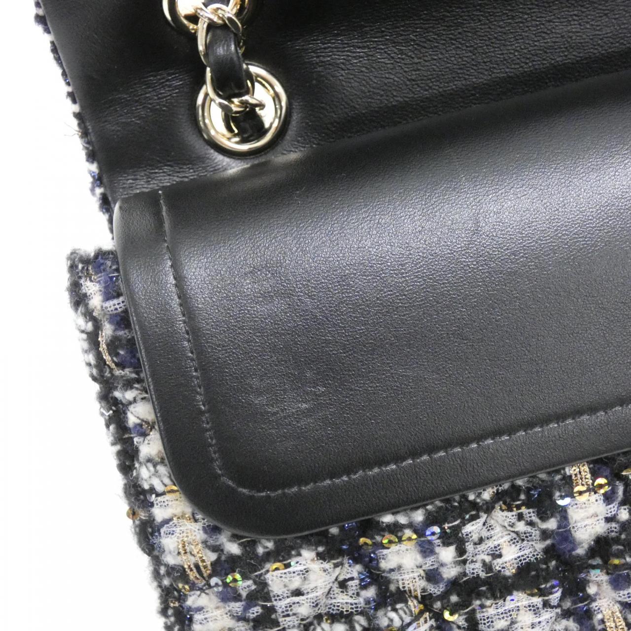 シャネル 1112 ツイード ショルダー バッグ