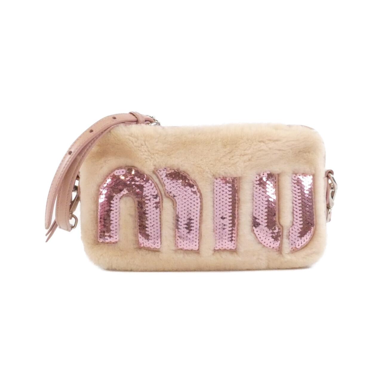 ミュウミュウ MONTONE PAILLET ショルダーバッグ