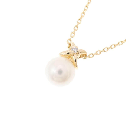アコヤパール ダイヤモンド ネックレス Au750