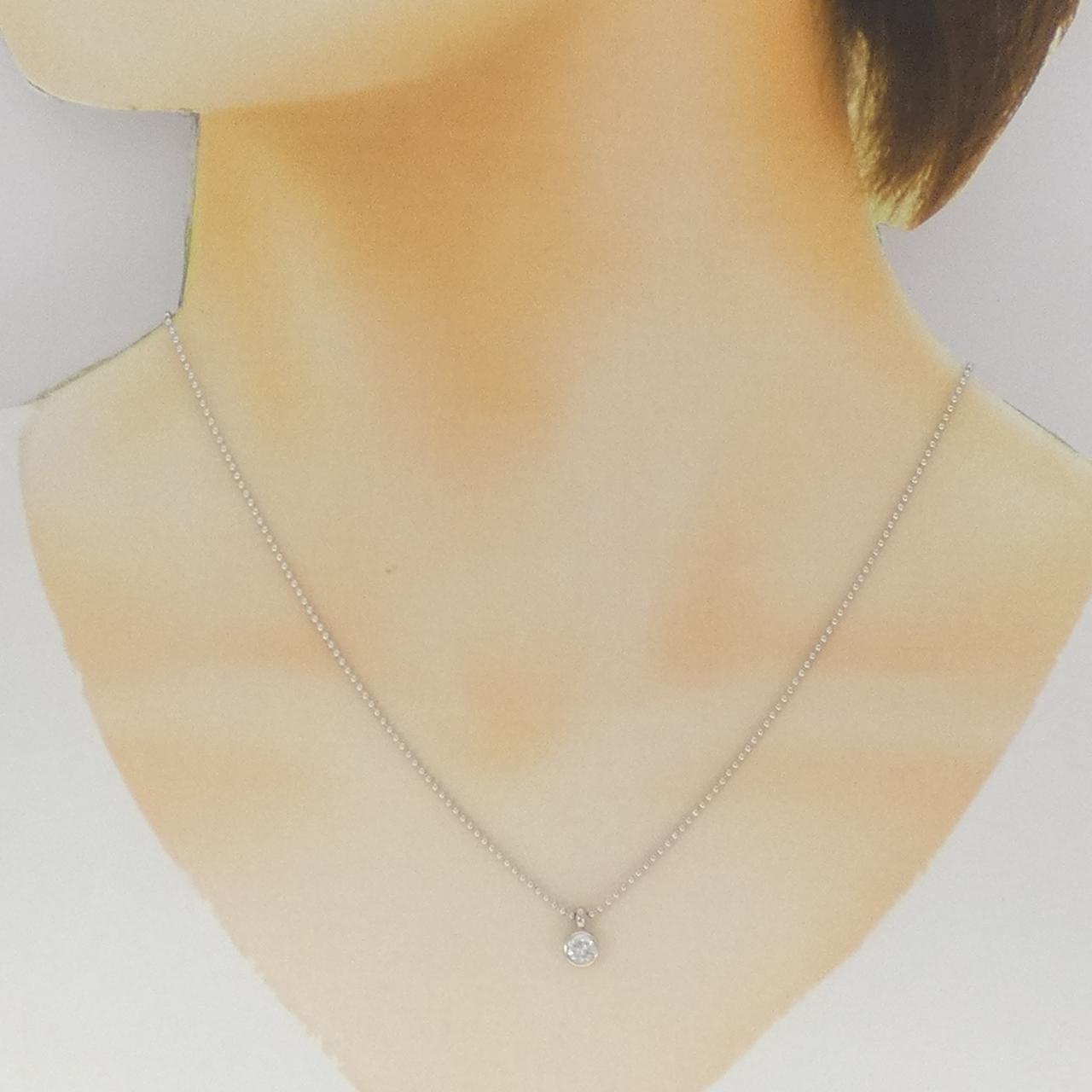 Pt900 Pt850 ダイヤモンド ネックレス