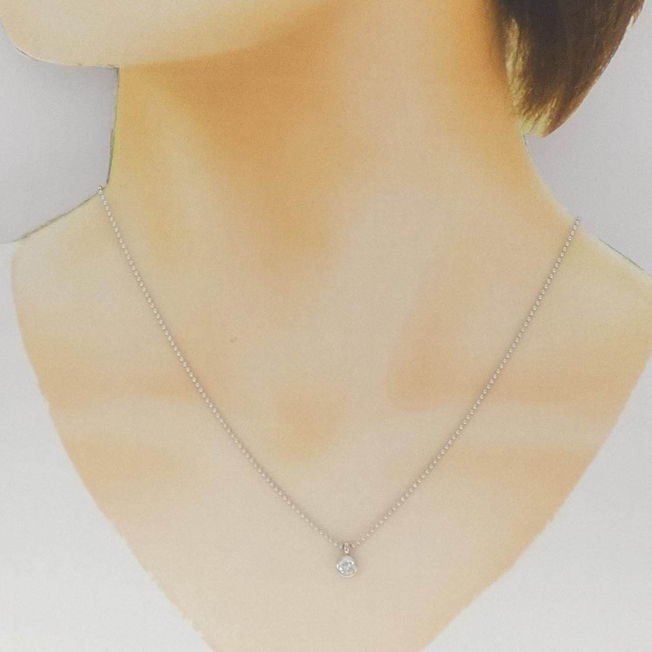 Pt900 Pt850 ダイヤモンド ネックレス
