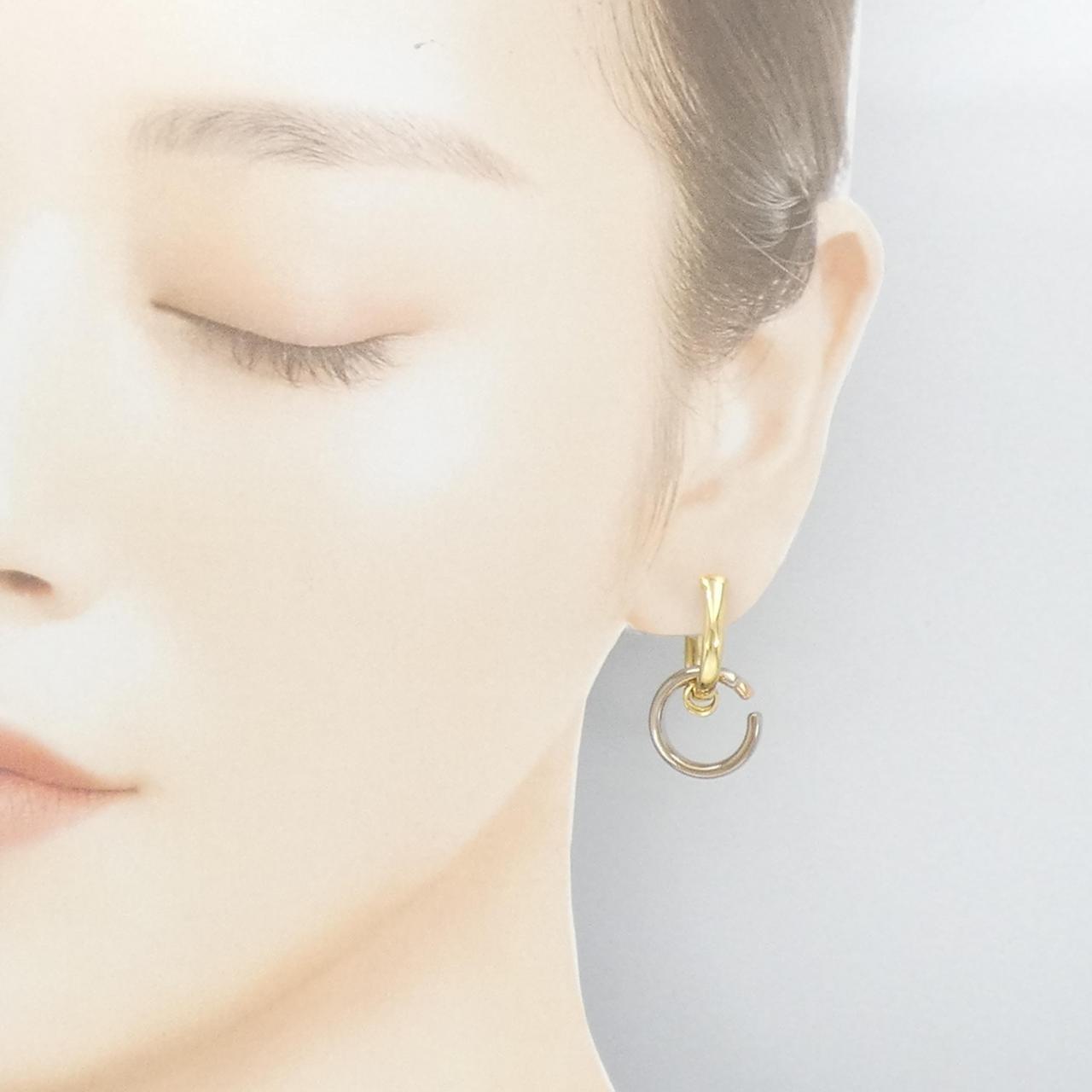 カルティエ トリニティ サカイ 750 ピアス シングル