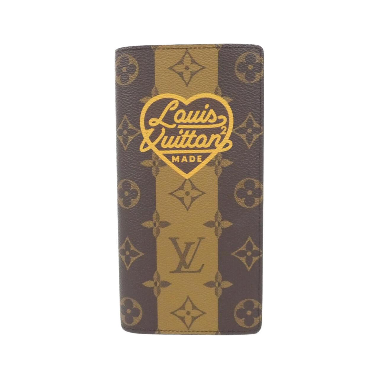ルイヴィトン LV スクエアード モノグラム 長財布