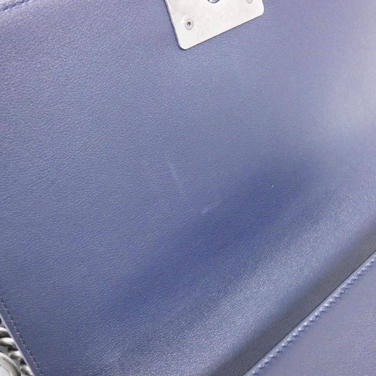 シャネル ボーイシャネル ベルベット ショルダーバッグ