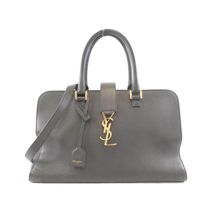 イヴサンローラン CABAS MONOGRAM レザーバッグ