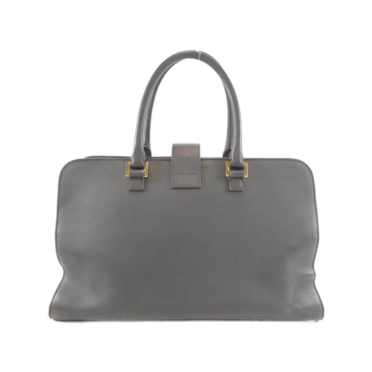 イヴサンローラン CABAS MONOGRAM レザーバッグ