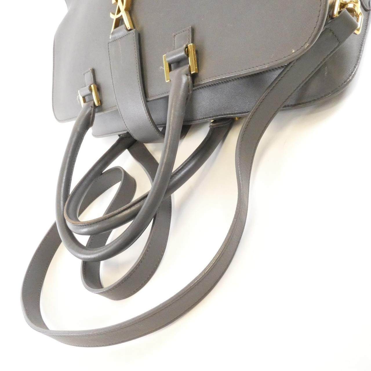 イヴサンローラン CABAS MONOGRAM レザーバッグ