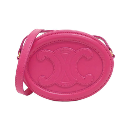 セリーヌ Crossbody Oval Purse カーフ ショルダーバッグ