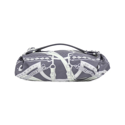 エルメス LA PROMENADE DU MAIN BANDANA ヴァッシュハンター シルク ハンドバッグ