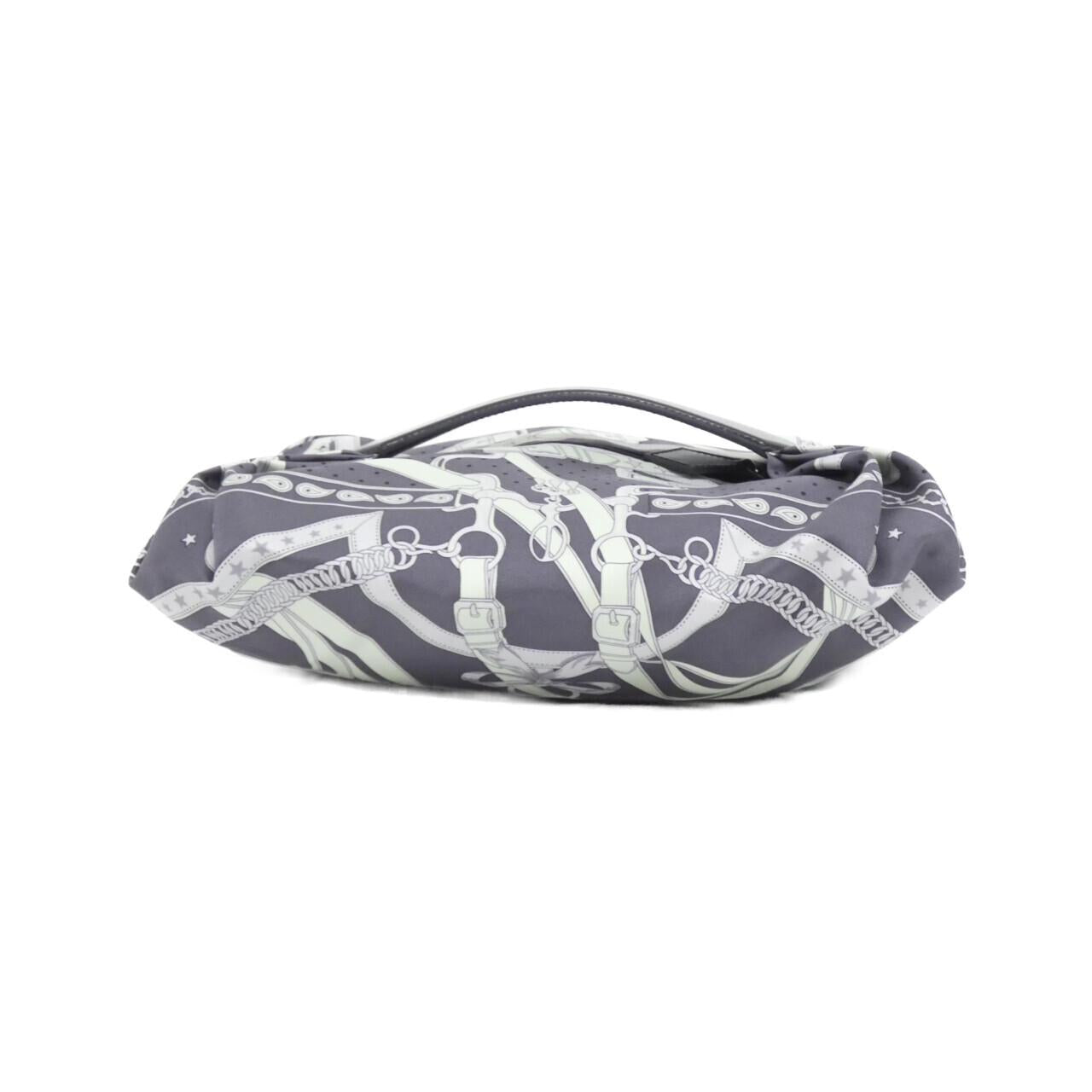 エルメス LA PROMENADE DU MAIN BANDANA ヴァッシュハンター シルク ハンドバッグ