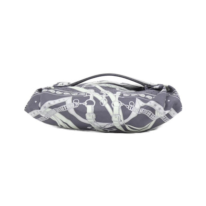 エルメス LA PROMENADE DU MAIN BANDANA ヴァッシュハンター シルク ハンドバッグ