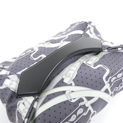 エルメス LA PROMENADE DU MAIN BANDANA ヴァッシュハンター シルク ハンドバッグ