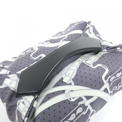 エルメス LA PROMENADE DU MAIN BANDANA ヴァッシュハンター シルク ハンドバッグ