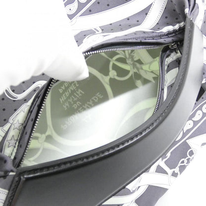 エルメス LA PROMENADE DU MAIN BANDANA ヴァッシュハンター シルク ハンドバッグ
