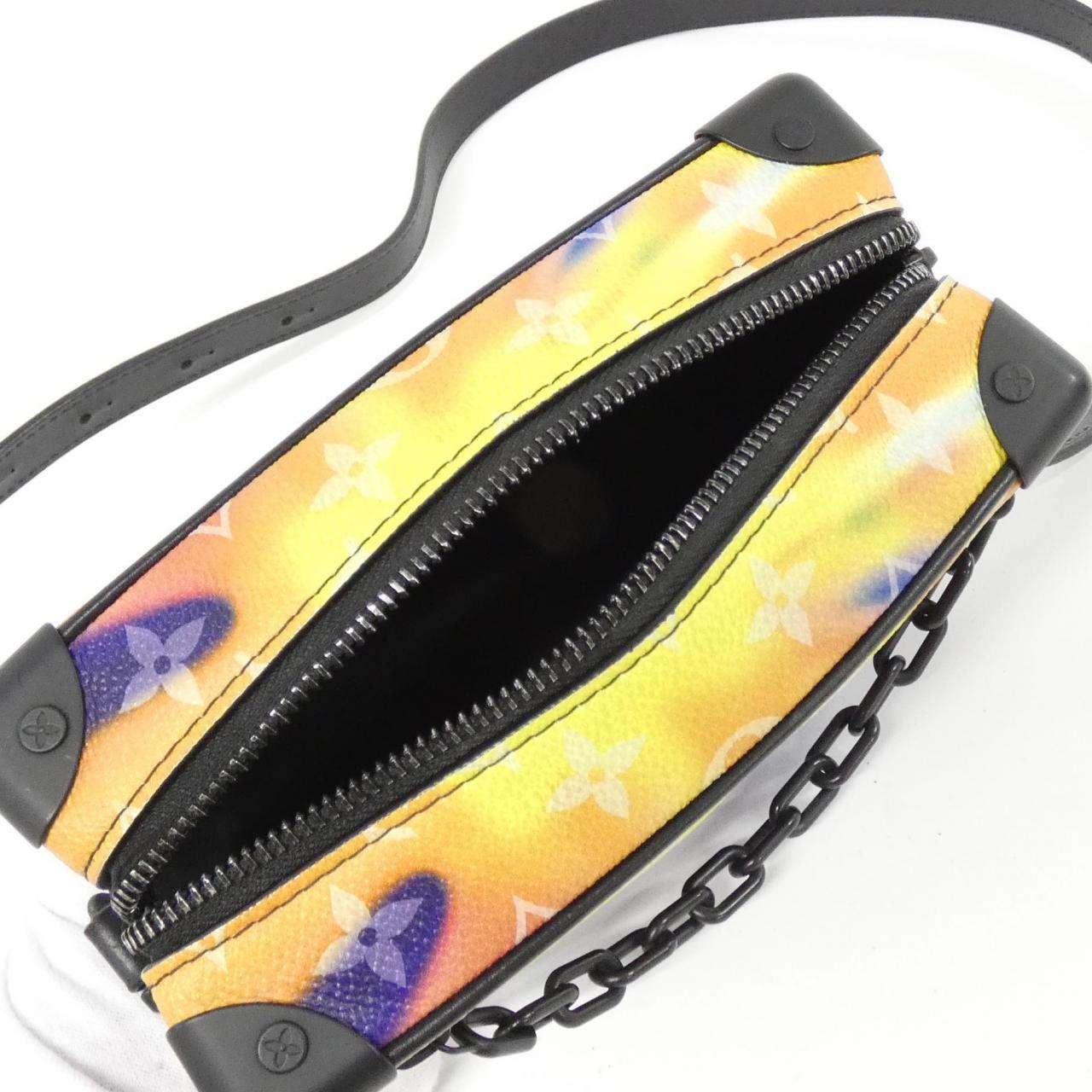 ルイヴィトン Mini Soft Trunk コーティングキャンバス ショルダーバッグ