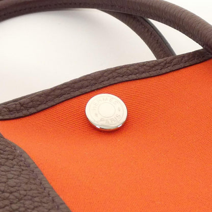 エルメス ガーデンパーティヴェルソ30 トワルオフィシエ ネゴンダ トートバッグ