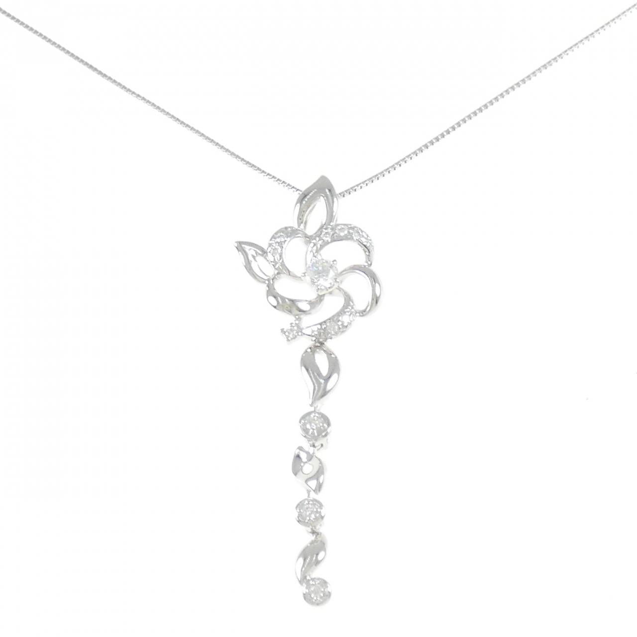 Tasaki Au750 ダイヤモンド ネックレス