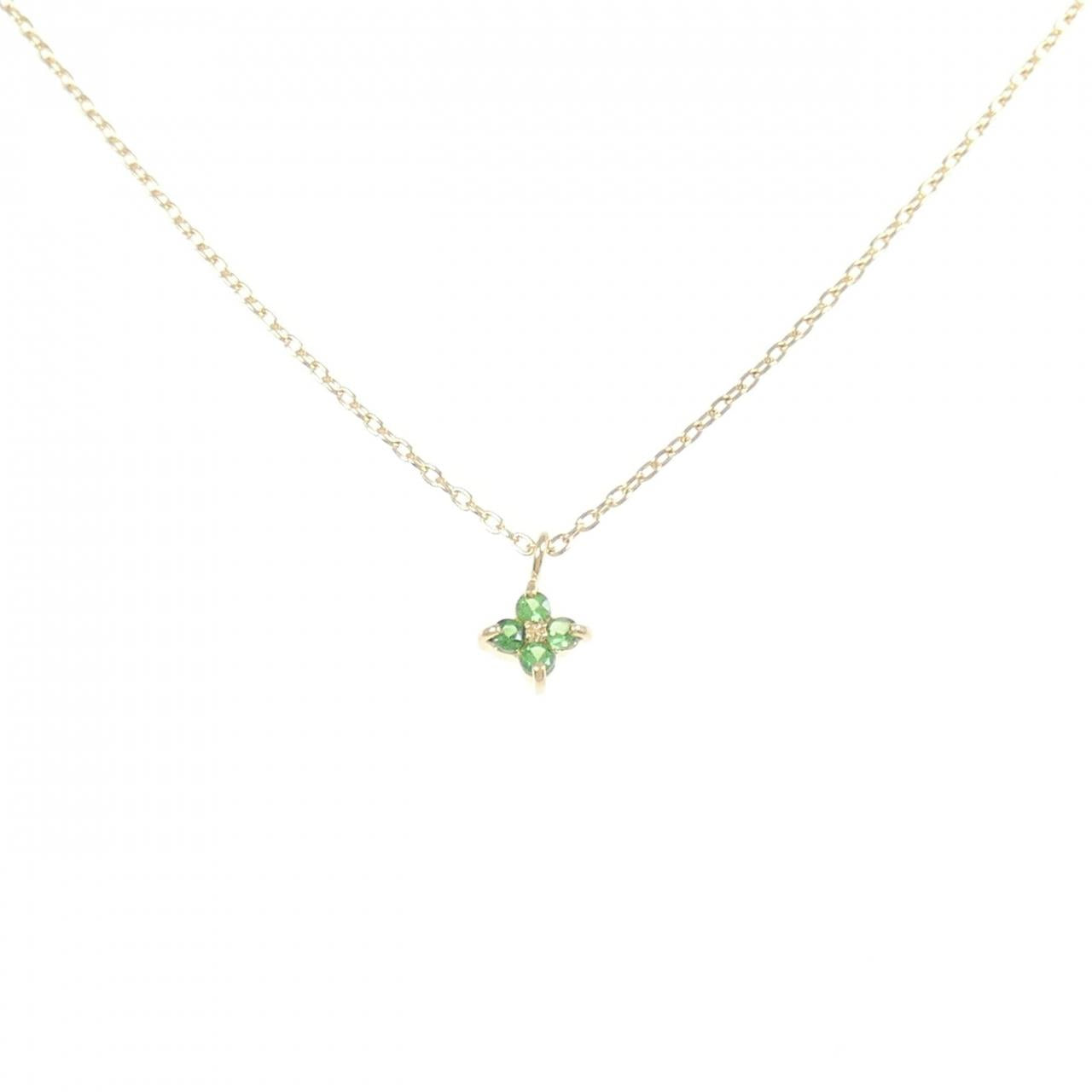 ドレスアドレス Au750 ガーネットネックレス
