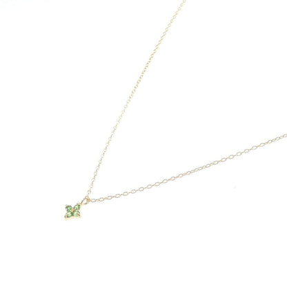 ドレスアドレス Au750 ガーネットネックレス