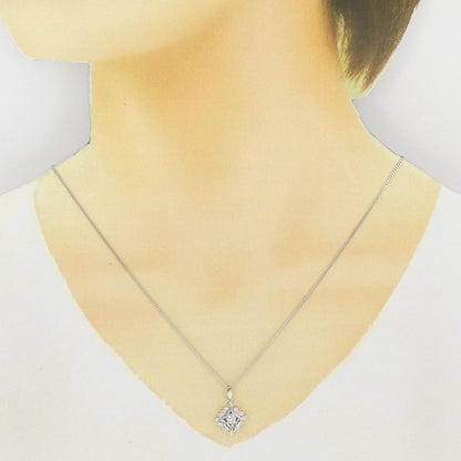 Pt850ダイヤモンドネックレス