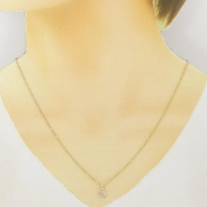 Au750/14KYG ダイヤモンド ネックレス