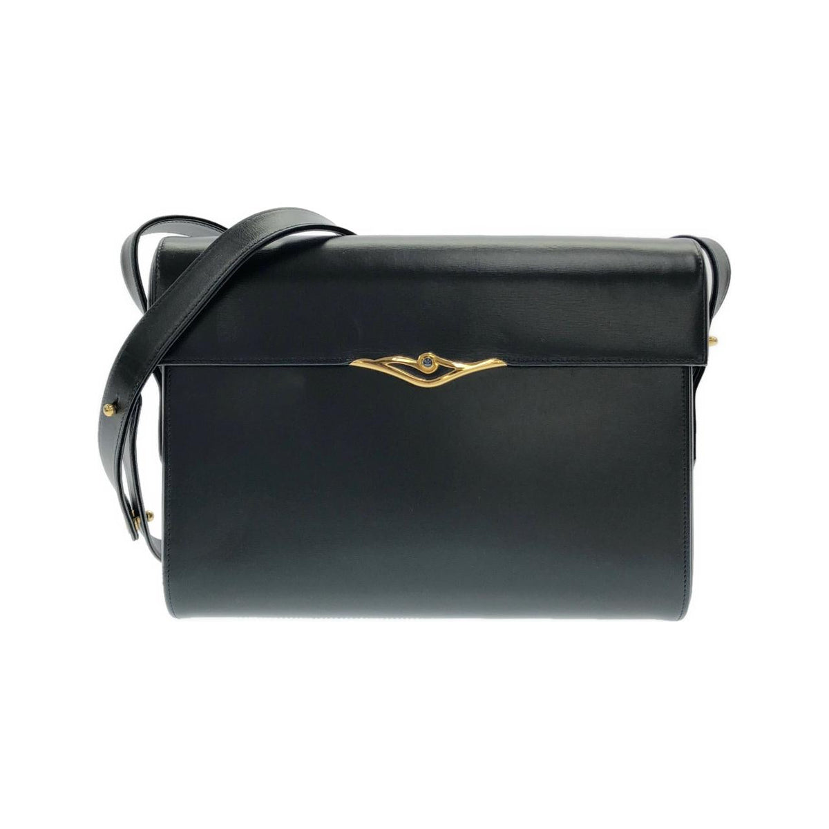 カルティエ S DE CARTIER レザーショルダーバッグ