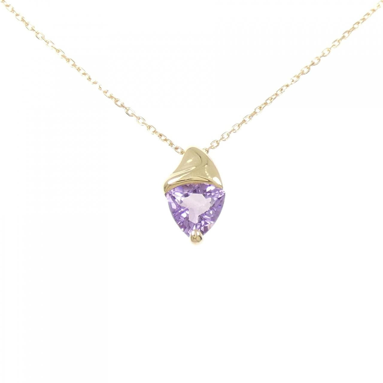 Au750 アメジスト ネックレス
