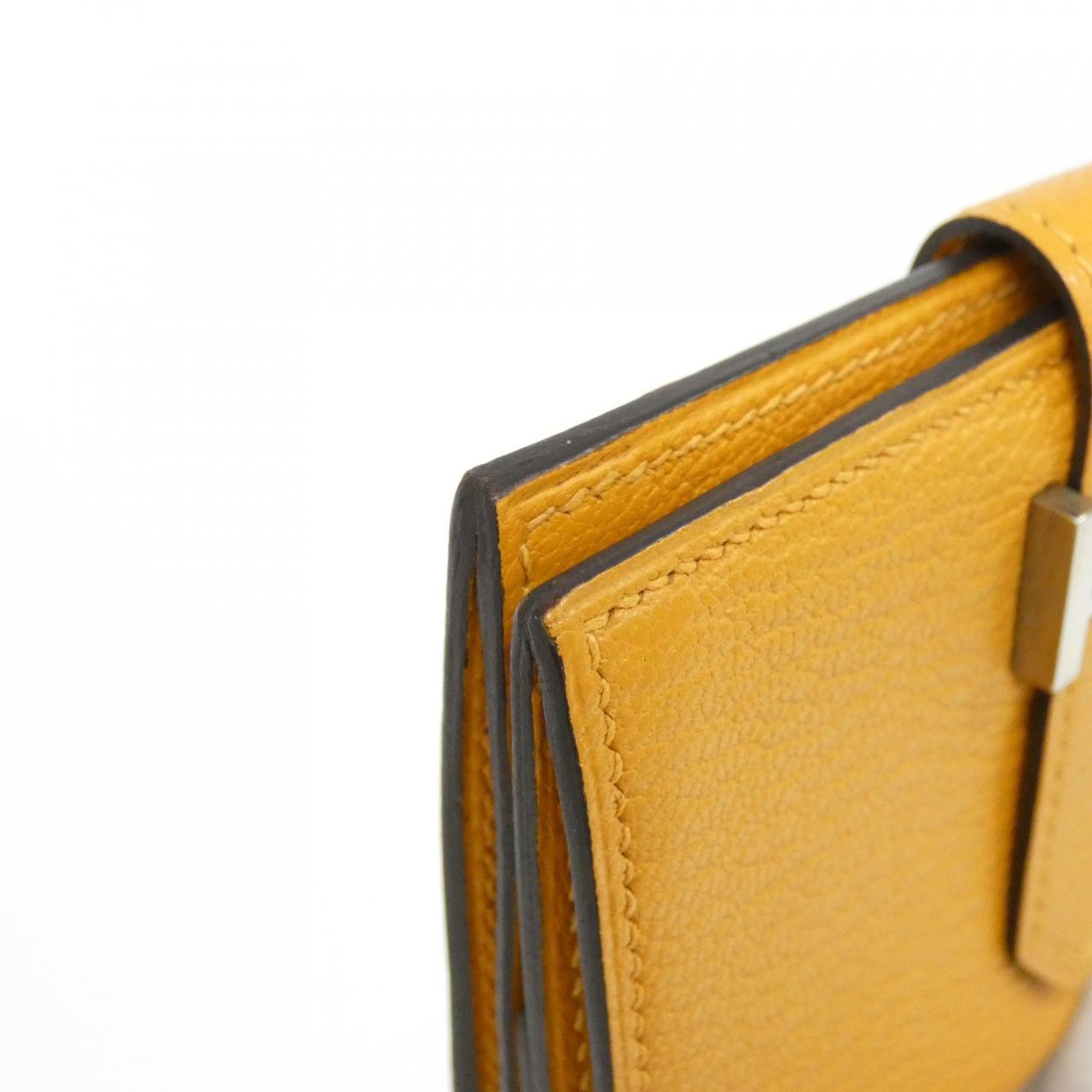 エルメス ベアンミニ シェーブル 二つ折り財布