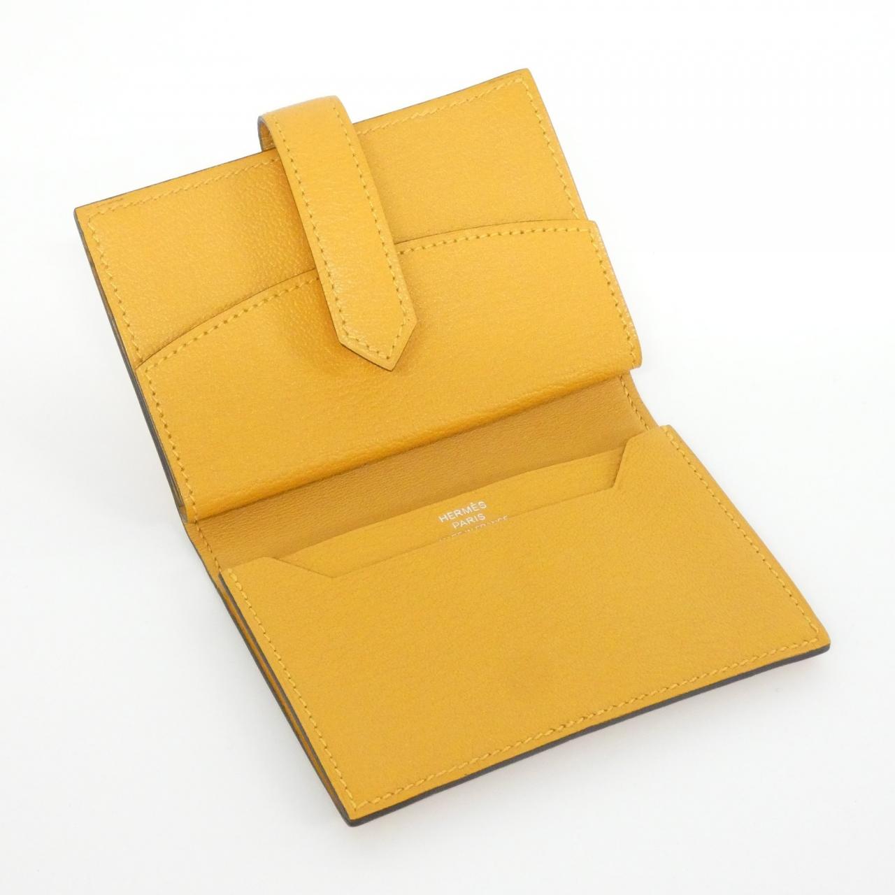 エルメス ベアンミニ シェーブル 二つ折り財布