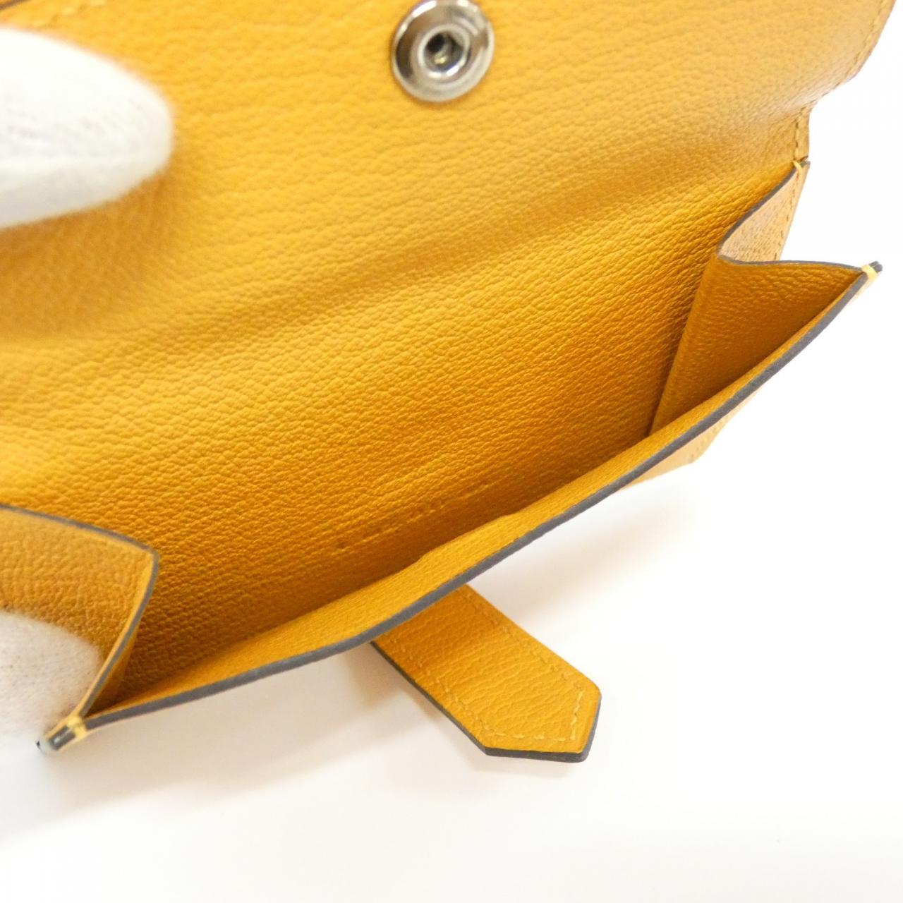エルメス ベアンミニ シェーブル 二つ折り財布