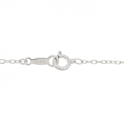 ミキモト K18 ホワイト ゴールド ダイヤモンド ネックレス