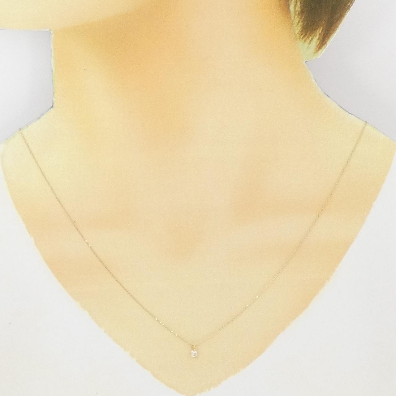 Au750 ダイヤモンドネックレス