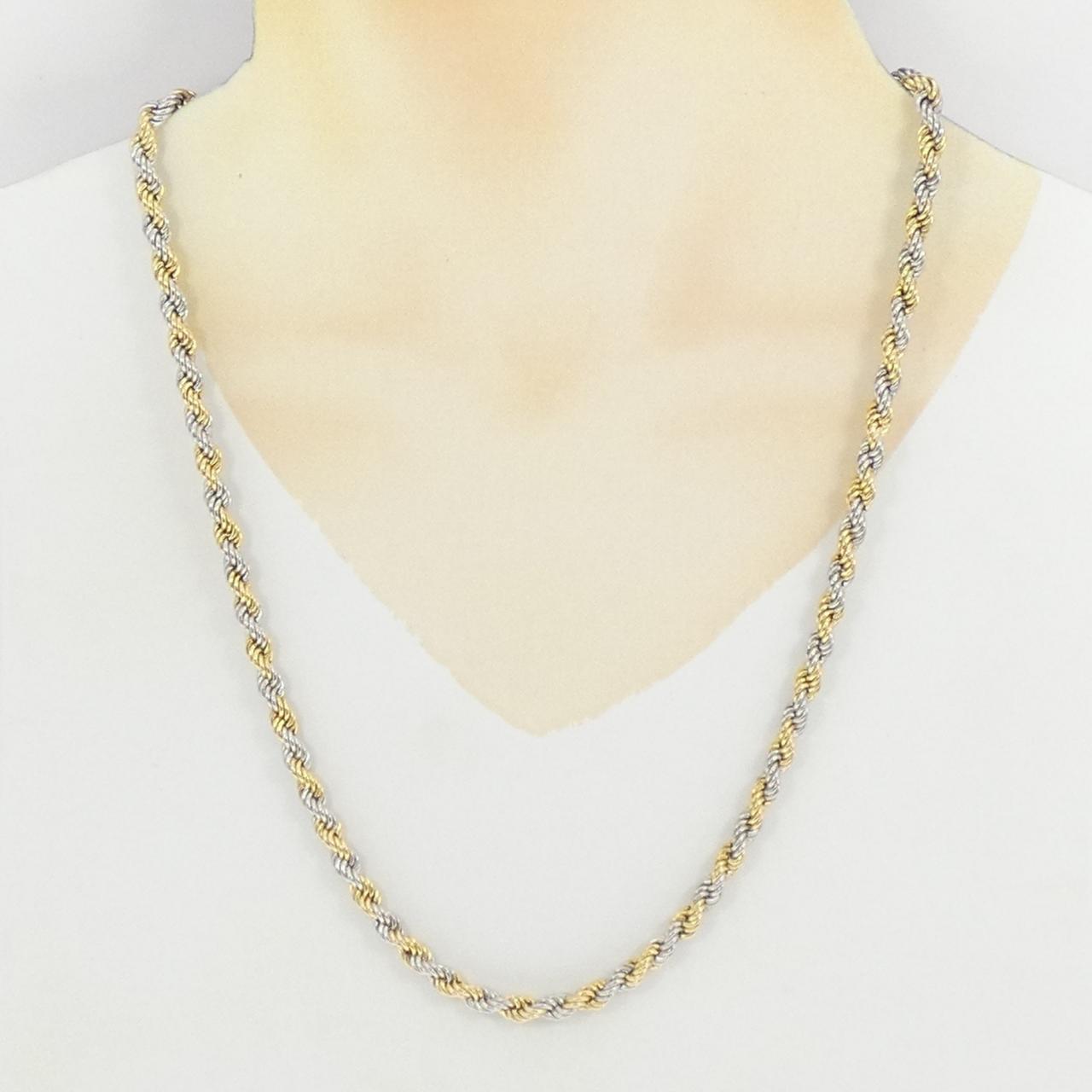 Au750/プラチナ850 ネックレス