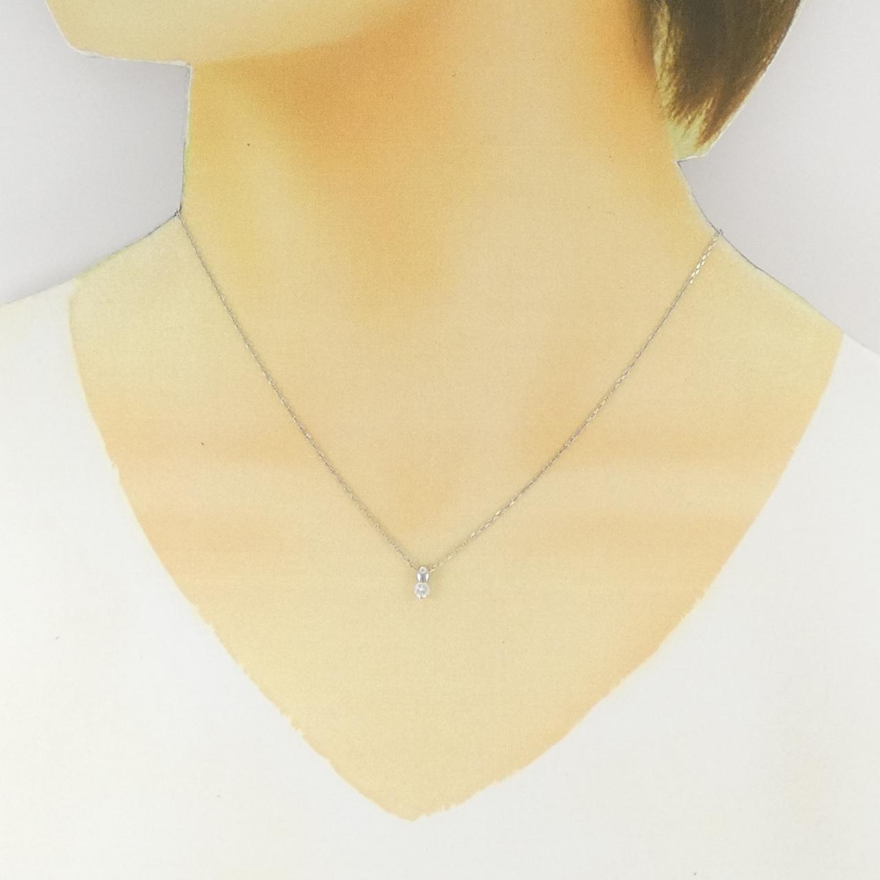 Pt850ダイヤモンドネックレス